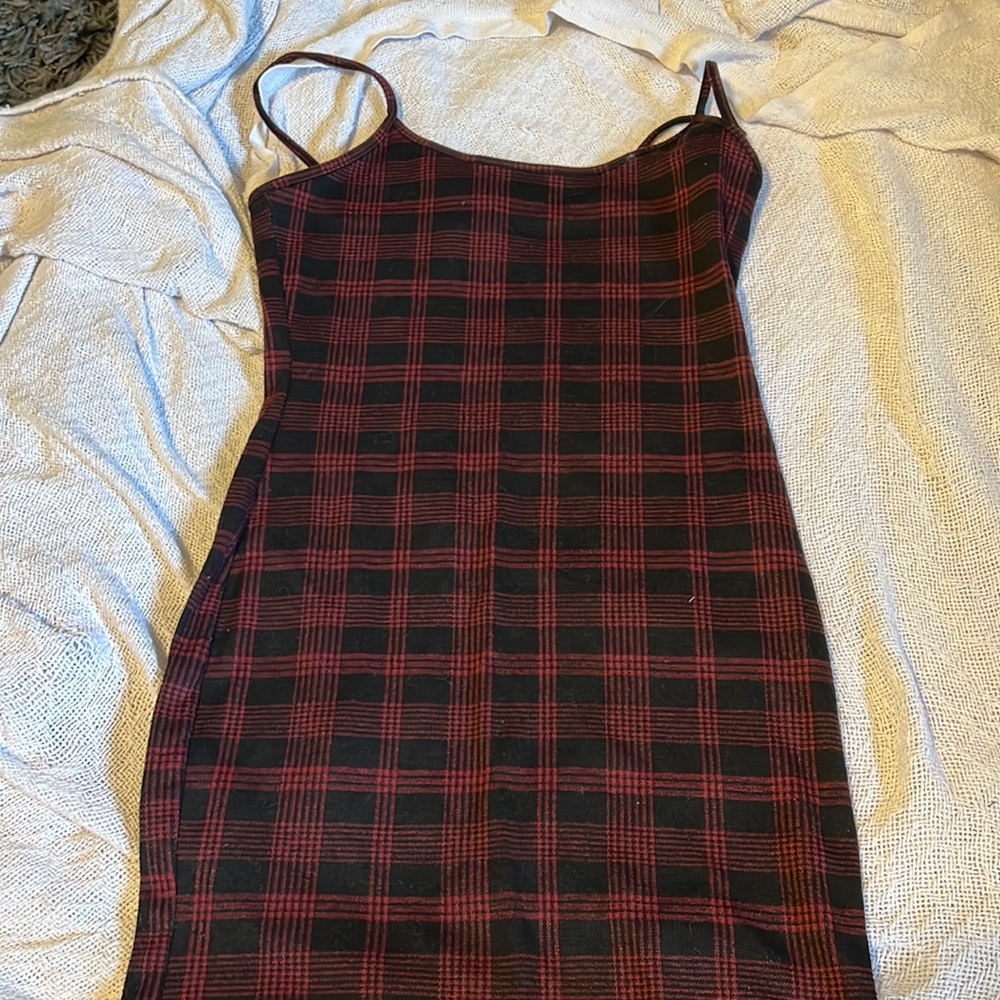 plad dress